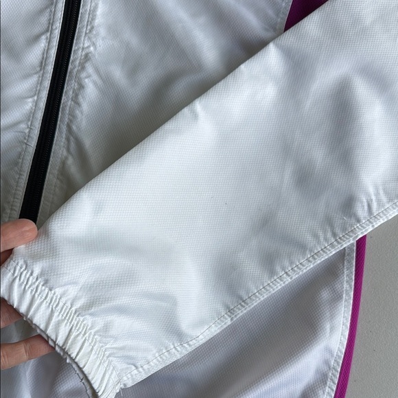 Louis Garneau White and Pink Modesto II Cycling Jacket Technical Jacket - Picture 16 of 16